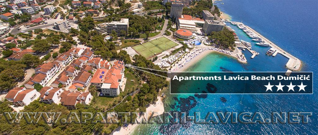 Apartments Lavica Beach Dumicic 珀德垂那 外观 照片